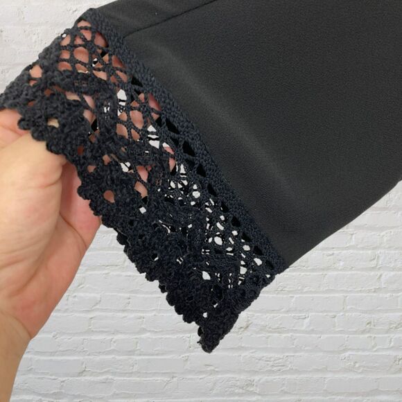 NKN Nekane Sequin Black Boho Mini Dress S ✨ - Picture 8 of 12